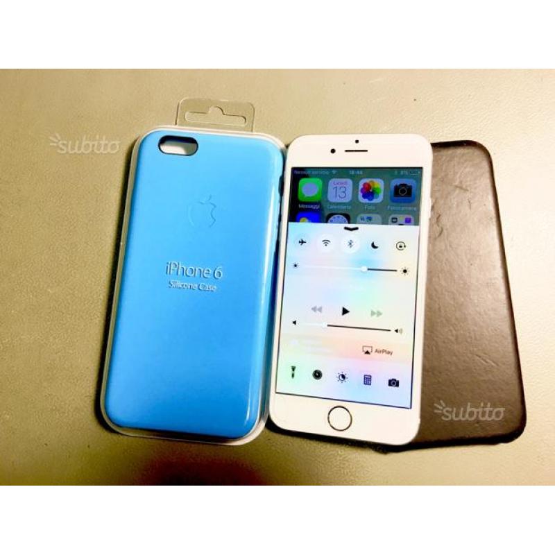 IPhone 6 128gb in garanzia   2 cover originali