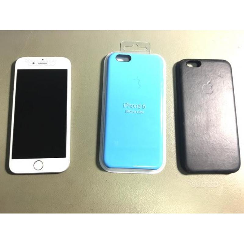 IPhone 6 128gb in garanzia   2 cover originali