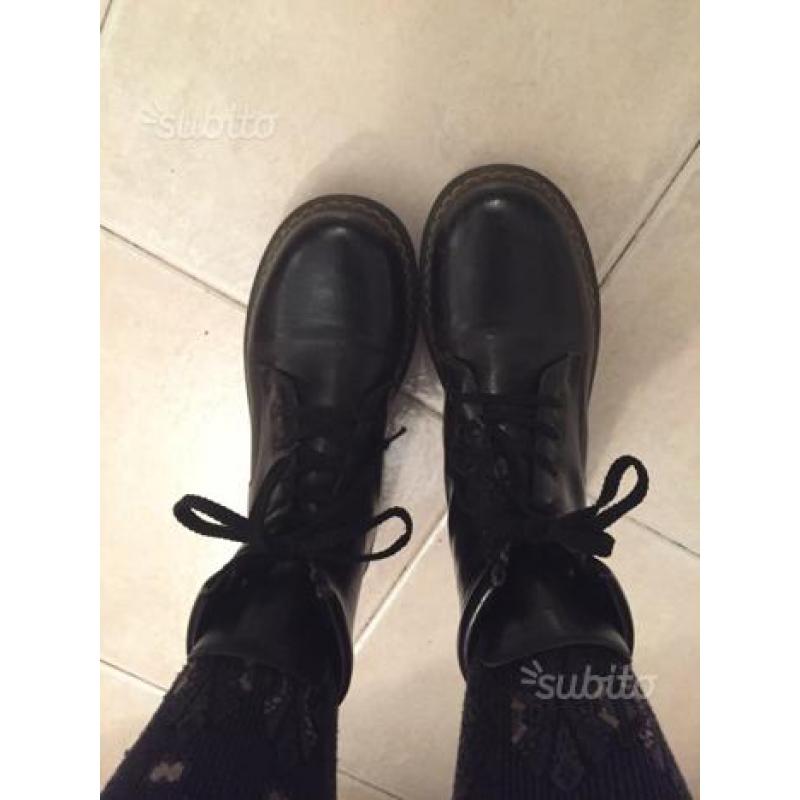 Anfibi stivali originali onyx simil dr martins