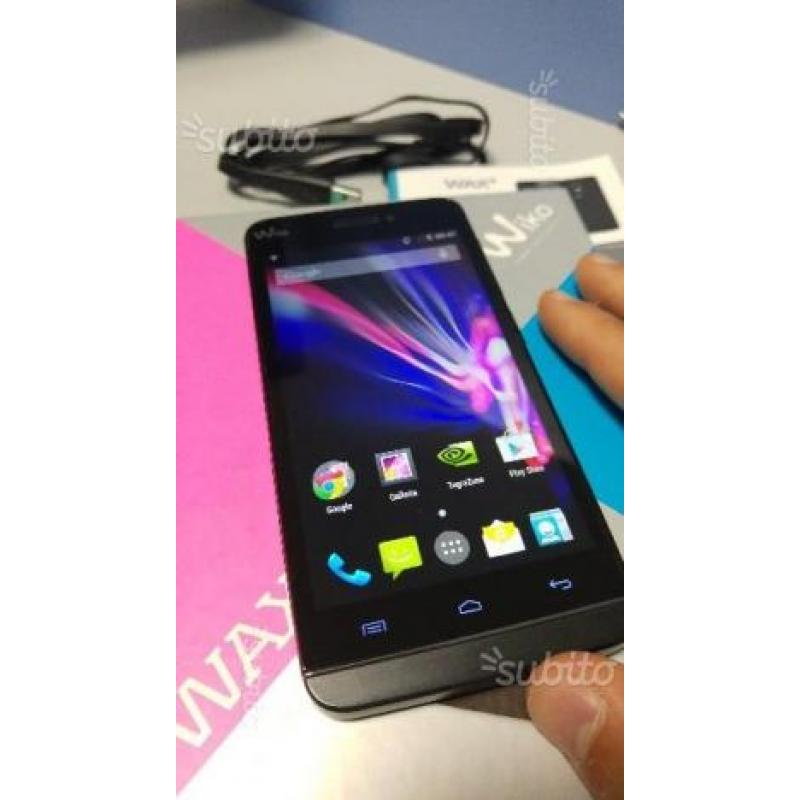 Wiko Wax, NUOVO, accessori, 4g, Nvidia, Quad Core