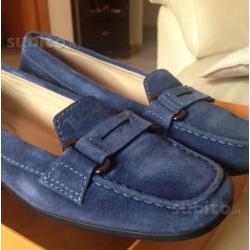 Tod's scarpe donna blu 37