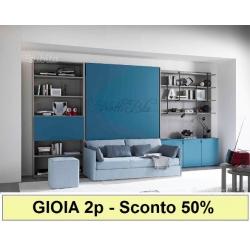 Letto a Scomparsa NOTTI BLU mod. GIOIA 2p SC.-50%