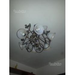 Lampadario stile antico