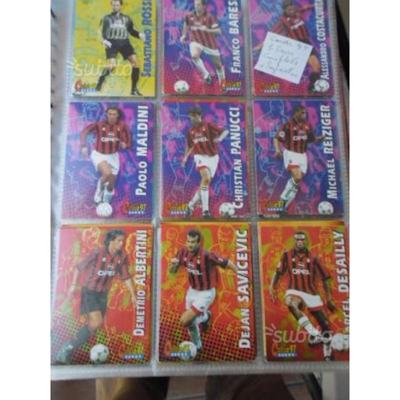 Panini cards 97 serie base con extra