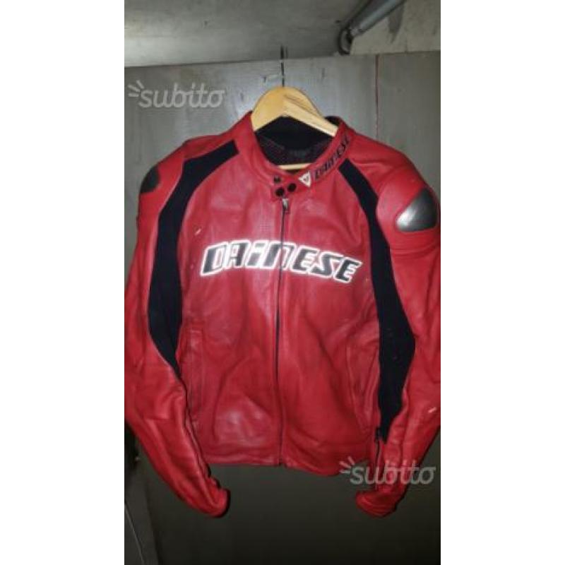 Giacca e pantalone pelle dainese