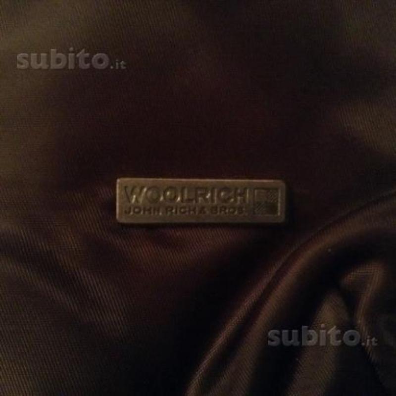 Borsa originale Woolrich imbottita marrone