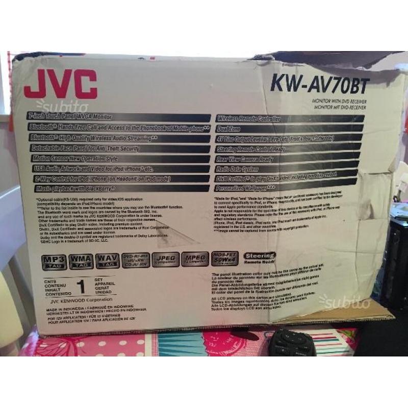 Stereo auto JVC