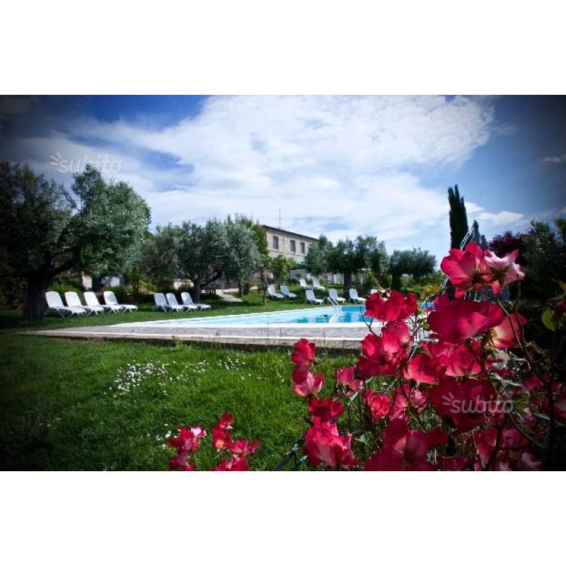 Bilocale in agriturismo con piscina gratuita 4-9/7