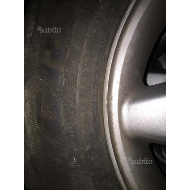 Gomme complete di cerchi 16 per Mercedes ml w163