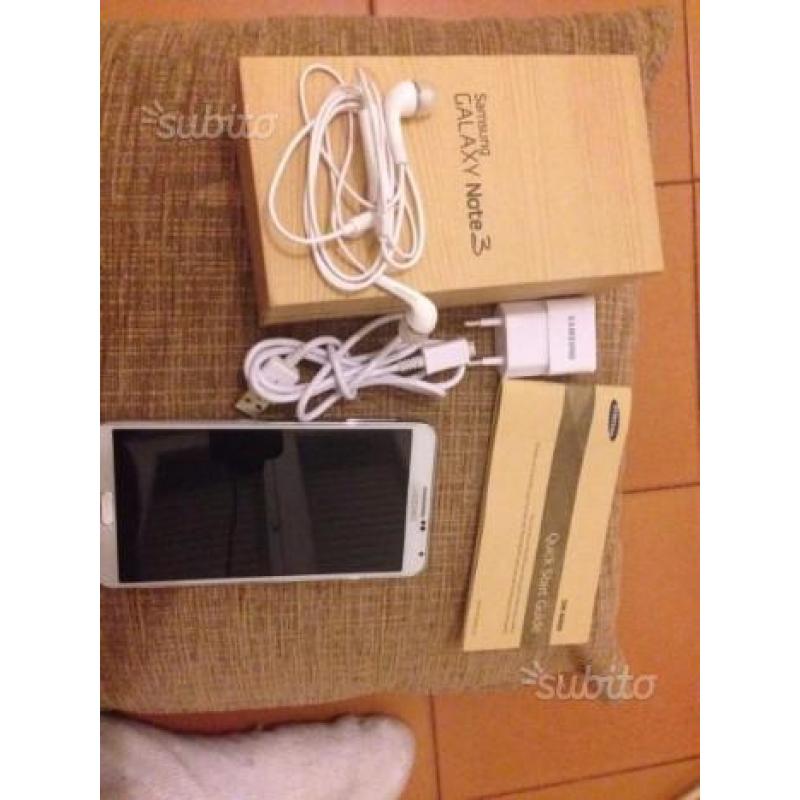 Samsung galaxy note 3 bianco 32 gb