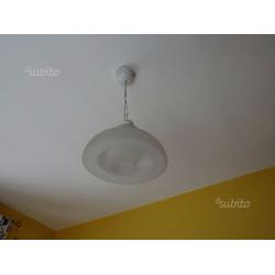 Lampadario in vetro