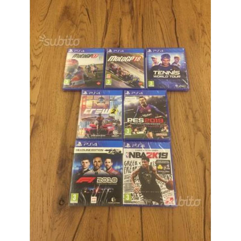 Giochi originali ps4 sigillati