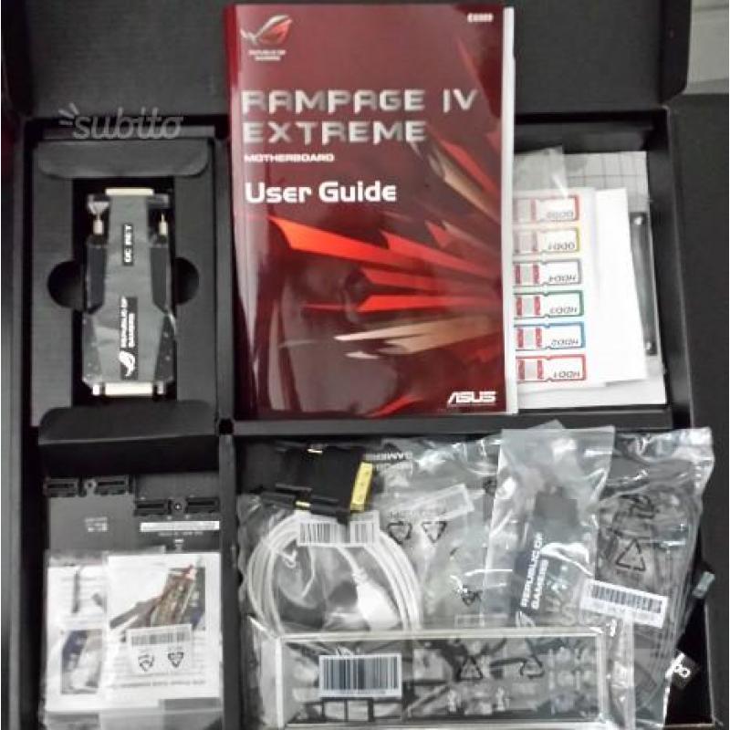 Asus Rampage IV Extreme & Intel I7 3930K Sk 2011