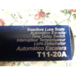 INTERRUTTORE LUCE SCALE TIMER AUTOMATICO Orbis T-1