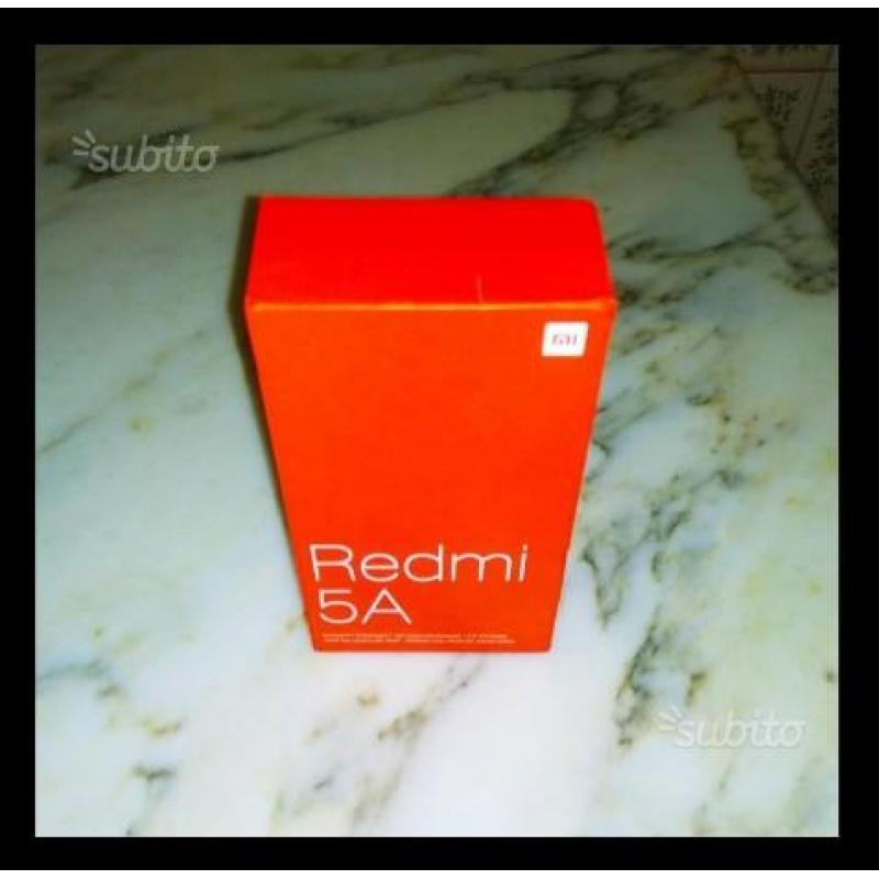 Smartphone Xiaomi Redmi 5A dual sim - come nuovo